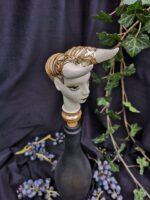 Zodiac Ceramic Wine Corks - TAURUS - Brown color