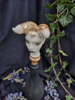 Zodiac Ceramic Wine Corks - TAURUS - Brown color - Image 3