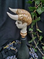 Zodiac Ceramic Wine Corks - TAURUS - Brown color - Image 4