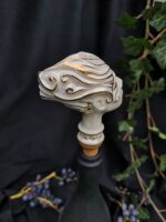 Zodiac Ceramic Wine Corks - PISCES - White and grey color - Image 3