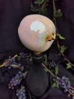 Apple Inspired Ceramic Wine Cork - Warm pearl color