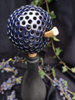 Apple Inspired Ceramic Wine Cork - Deep blue color - Image 3