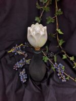 Tulip Inspired Ceramic Wine Cork - Pearl color