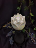 Tulip Inspired Ceramic Wine Cork - Pearl color - Image 2