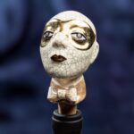 Golden Masquerade Inspired Ceramic Wine Cork - Unveiling Faces in Corks - Image 4