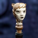 Zodiac Ceramic Wine Corks - LEO - Brown color - Image 2