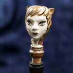 Zodiac Ceramic Wine Corks - LEO - Brown color - Image 5