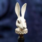 Alice in Wonderland Inspired Ceramic Wine Cork - Unveiling Faces in Corks